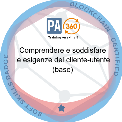 Comprendere e soddisfare le esigenze del cliente-utente (base)